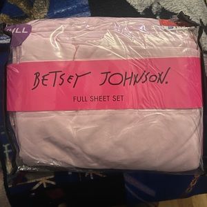 Betsey Johnson Full Sheet Set